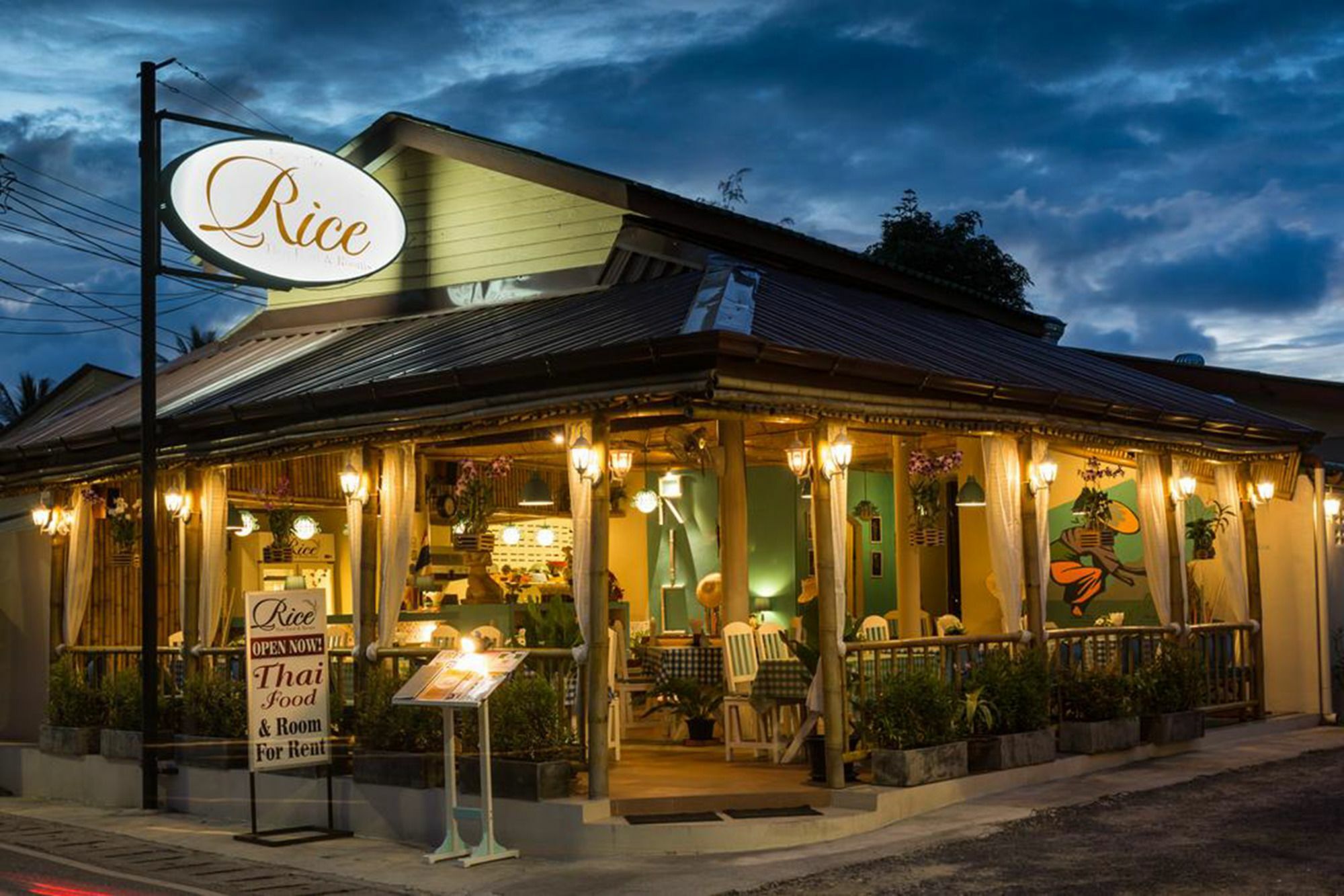 Rice Rooms And Restaurant Strand Kata Exterior foto