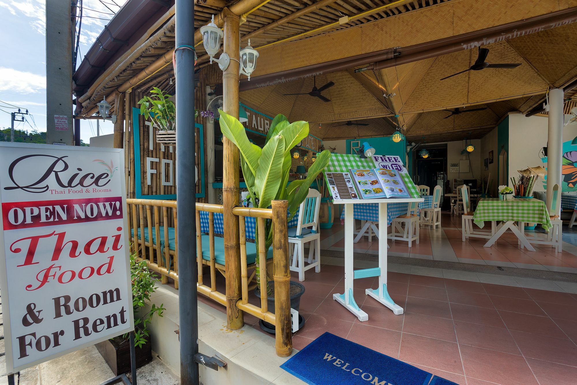 Rice Rooms And Restaurant Strand Kata Exterior foto